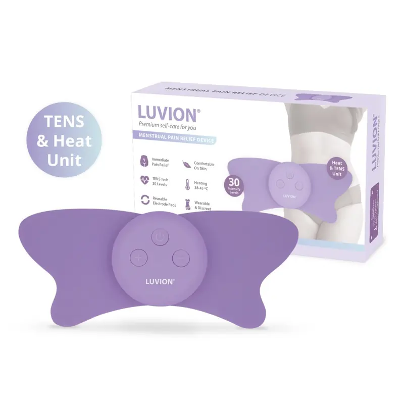 Luvion® TENS-apparat for lindring av menstruasjonssmerter
